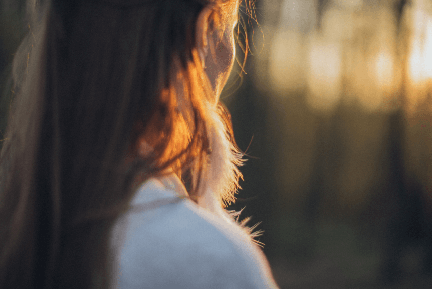 Calm setting for self-reflection after illness