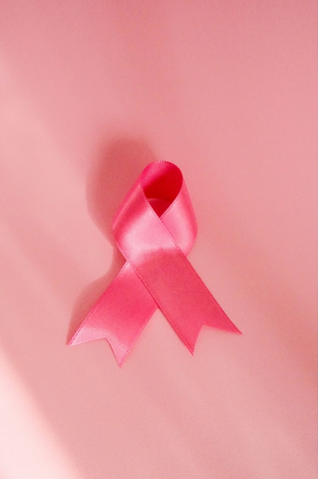 pink ribbon for cancer awareness month